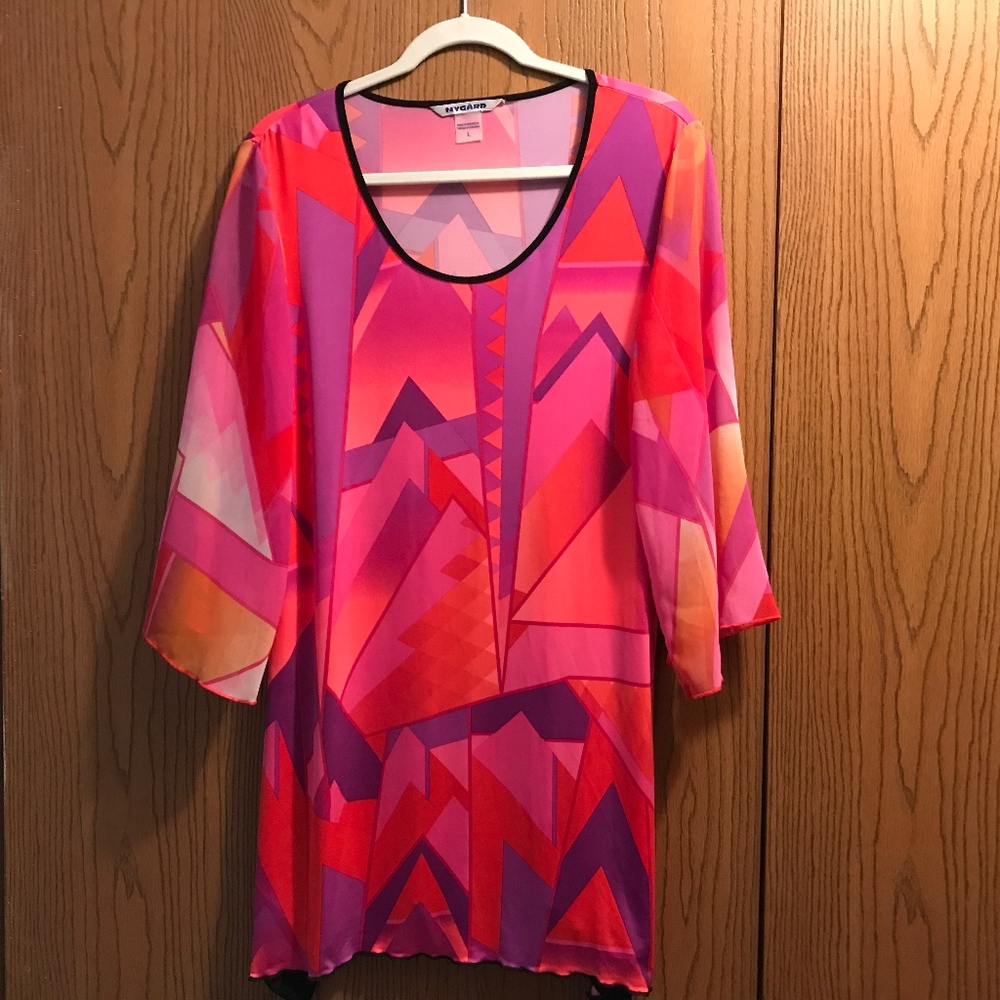 Nygard Pink and Purple Blouse